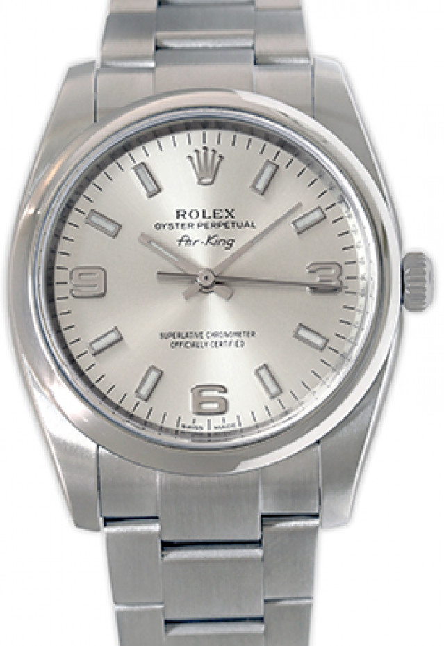 Pre-Owned Rolex Air King 114200 Year 2013 Steel